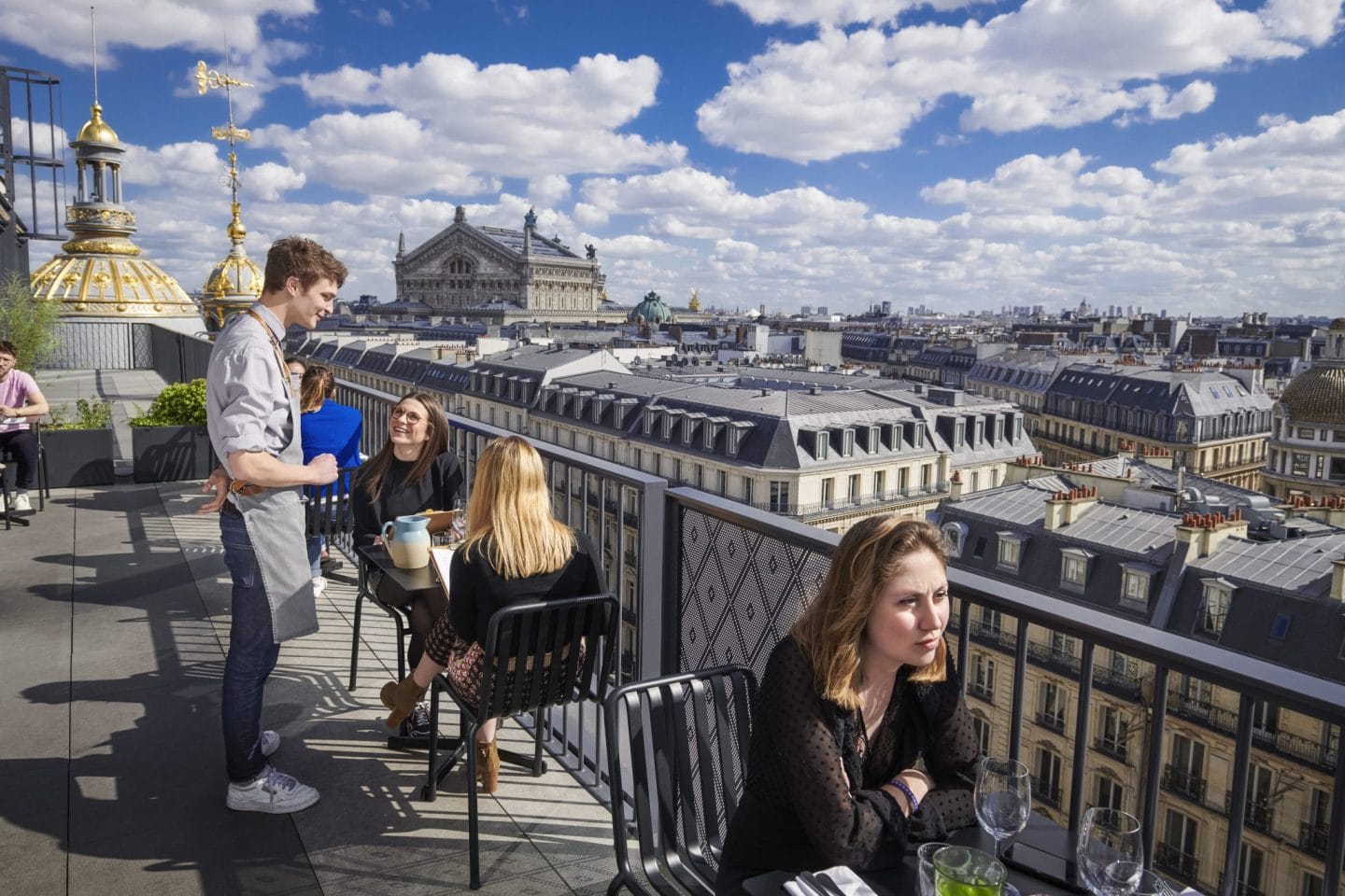 Rooftop à Paris : printemps